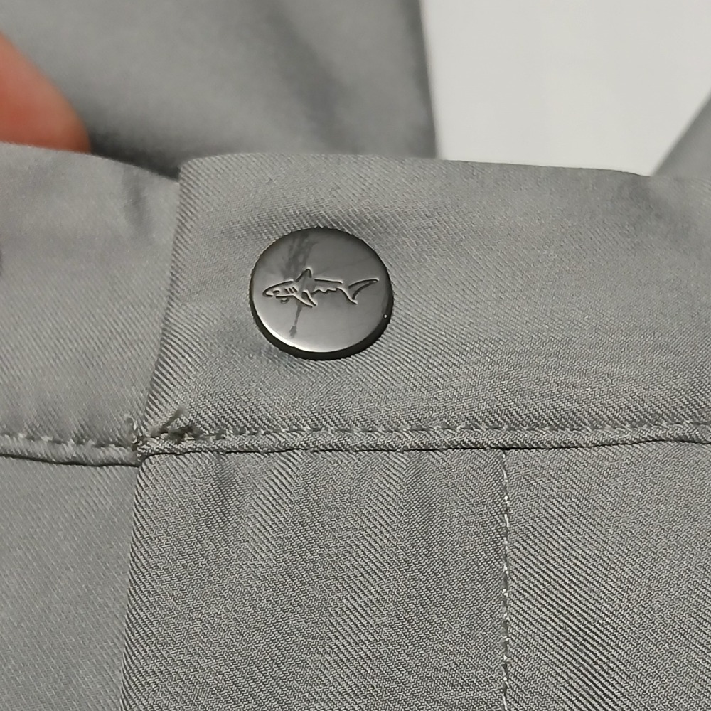 Greg Norman Shark Mens Gray Golf‎ Pants Performance Stretch 34x30 RN128492 - Picture 8 of 8